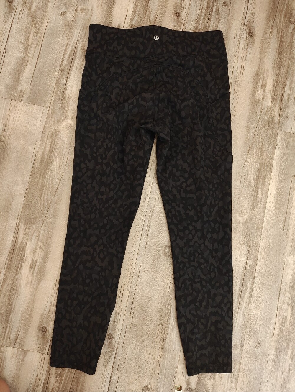Lululemon Invigorate High-Rise Tight 25"Formation Camo Deep Coal Multi Size 10